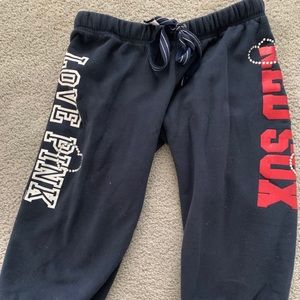 Victoria’s Secret Boston Red Sox Capri sweatpants